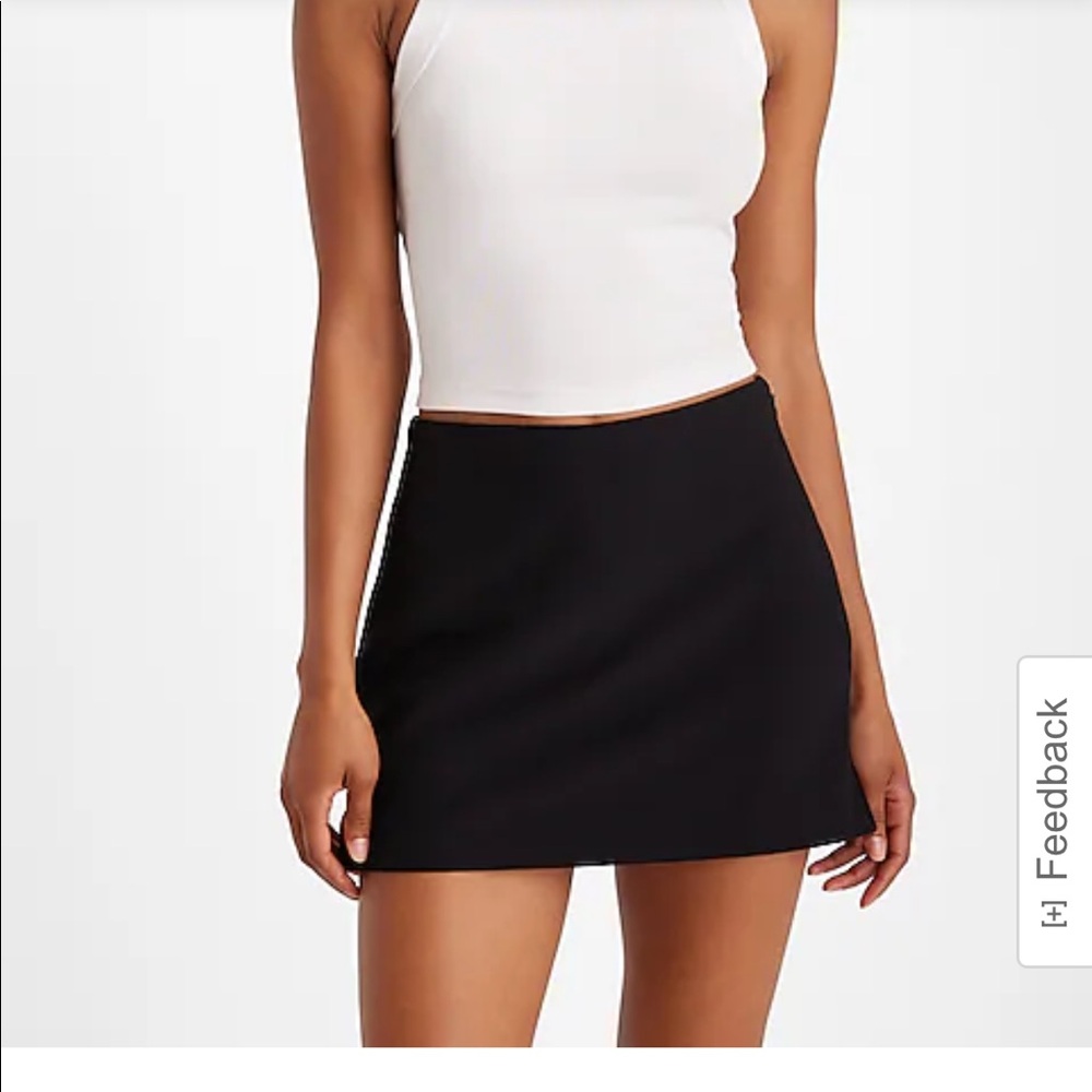Editor Super High Waisted Mini Skort